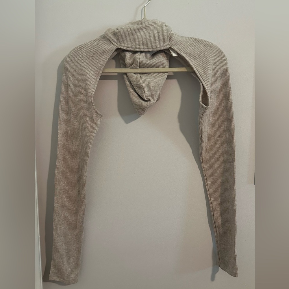 H&M Ribbed Knit Long Sleeve Shrug – Size Small